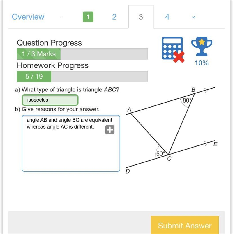 The give reasoning part for this is not correct. does anyone know the right answer-example-1