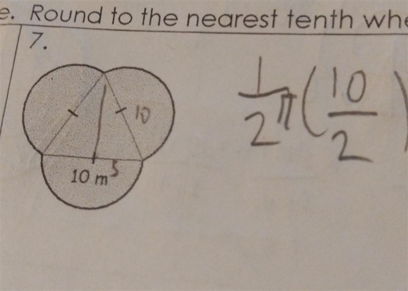 Find the area of the figure​-example-1