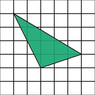 What is the area of the triangle below?-example-1