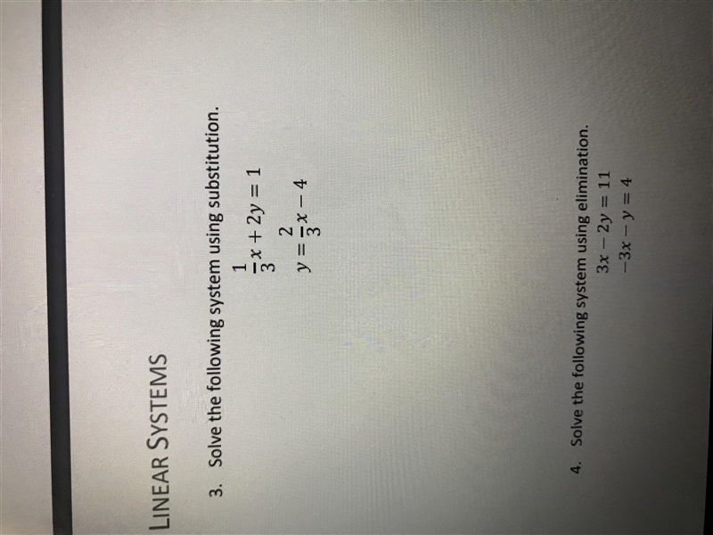 Solve the following system using substitution.-example-1