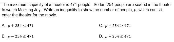 Write an equation/inequality to represent the description. *-example-1