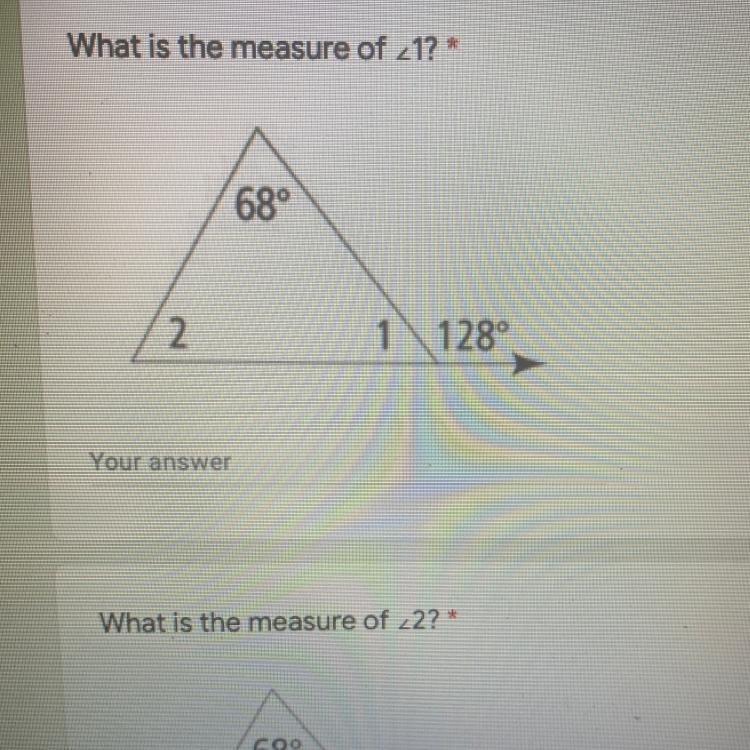 What is the measure of angle 1 and 2-example-1