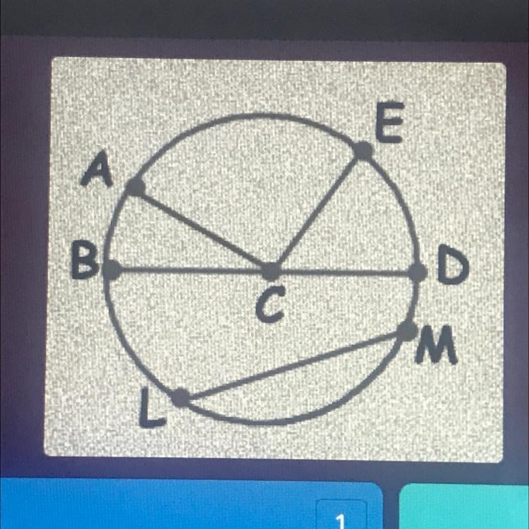 What segment is the diameter-example-1