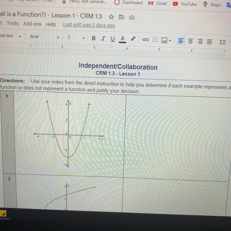 Is this a function or not, and please explain ANSWER A.S.A.P-example-1