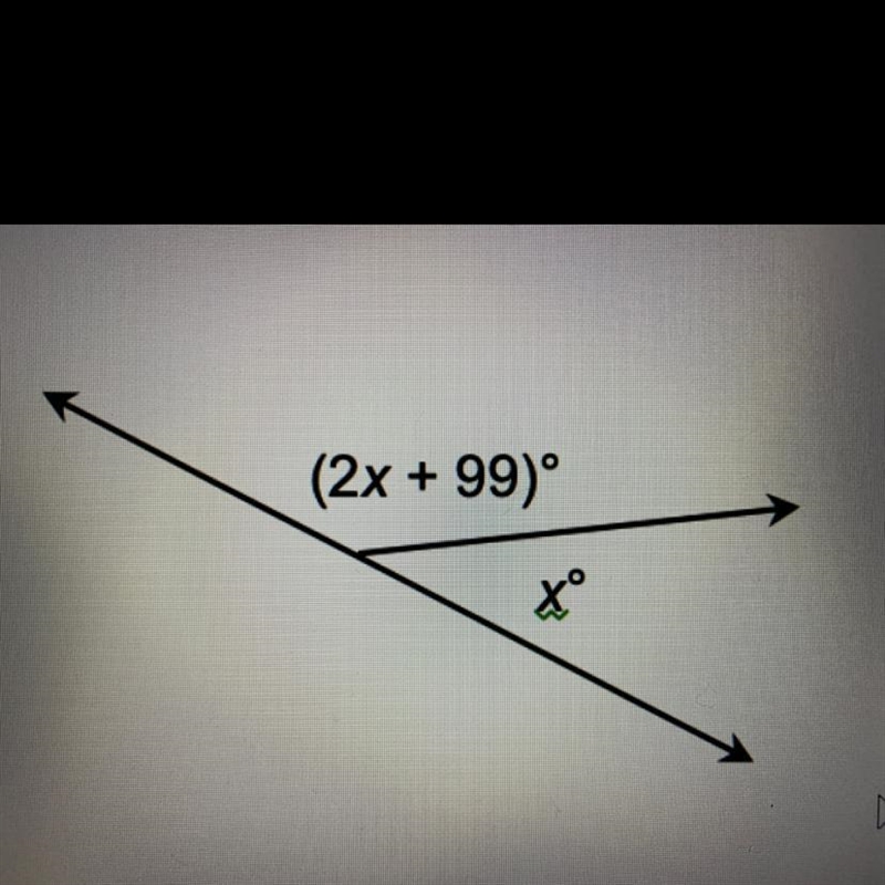 Please find the value of x-example-1