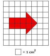 What is the area of this polygon a) 8cm b) 10cm c) 12cm d) 14cm-example-1