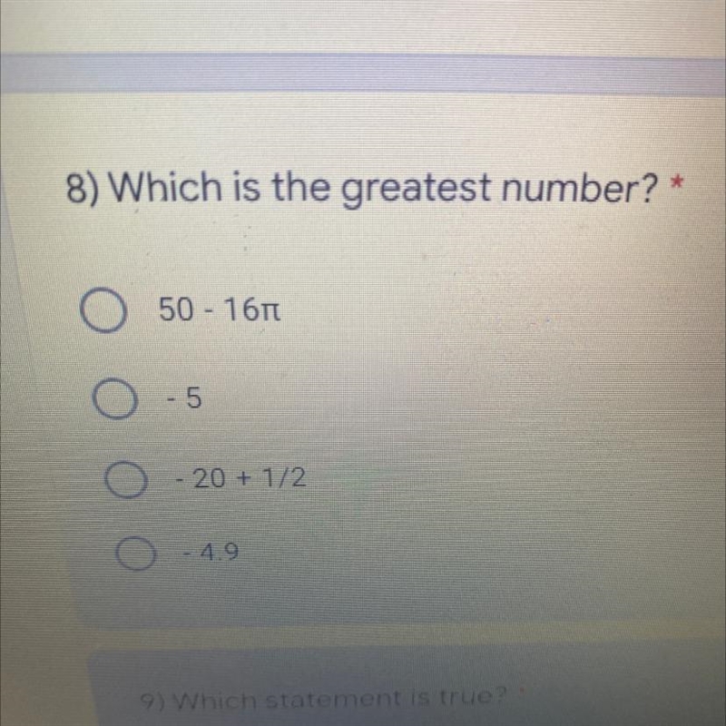 Which is the greatest number?-example-1