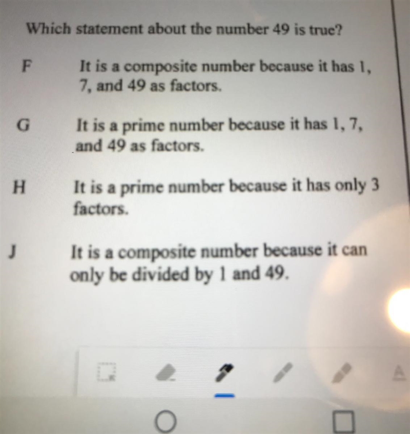 Which statement about the number 49 is true-example-1