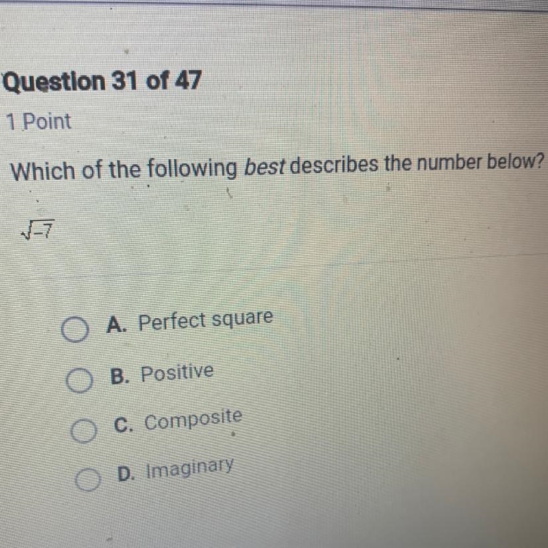 Which of the following best describes the number below?-example-1