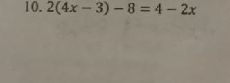 Solve the following equation (If possible please show work)-example-1