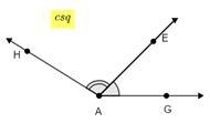 Consider the figure below. Find m∠HAE if m∠HAE=(3x+15)0 , m∠EAG=(2x+25)0 and m∠HAG-example-1