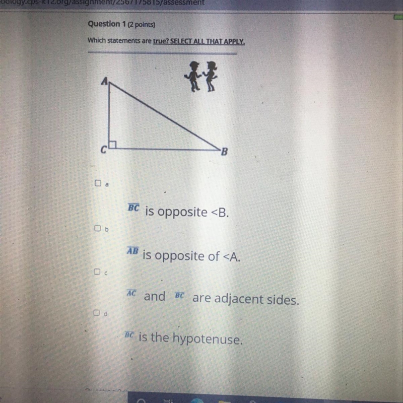 Which statements are true? SELECT ALL THAT APPLY-example-1