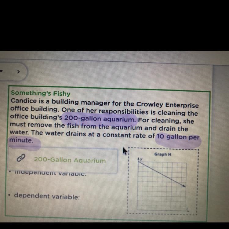 What is the independence and dependent variable? Also label the (x) and (y) axis.-example-1