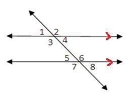 1) Angles 4 and 5 are congruent because they are an example of what kind of special-example-1