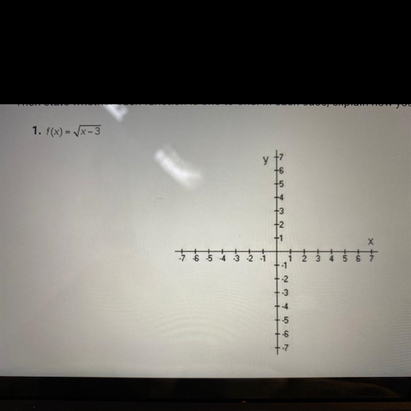 F(x)= square root x-3-example-1