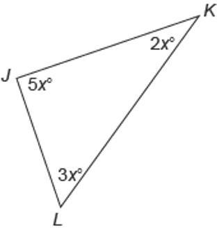 What is the m∠L? 54° 52° 40° 45°-example-1