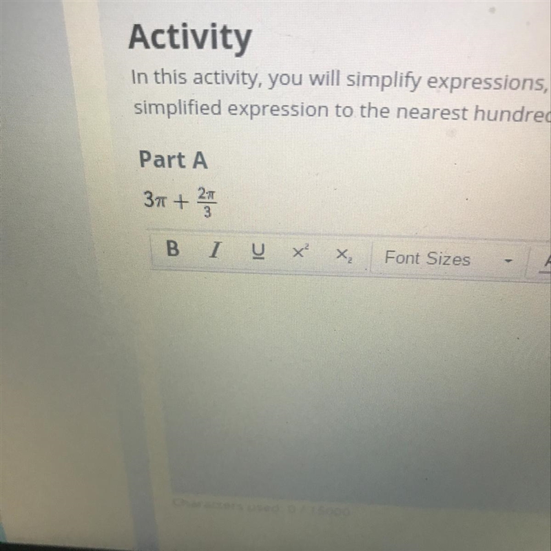 What is 3 pi plus 2 pi over 3?-example-1