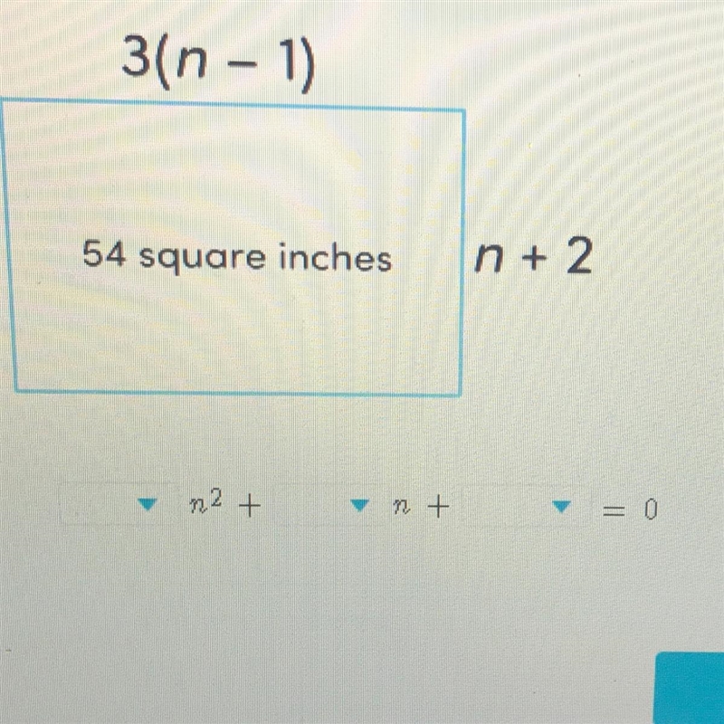 Select the correct answer from each drop-down menu. The area of this rectangle is-example-1