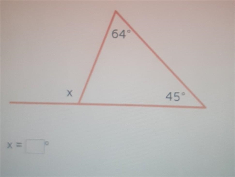 Find the value of x. X=​-example-1