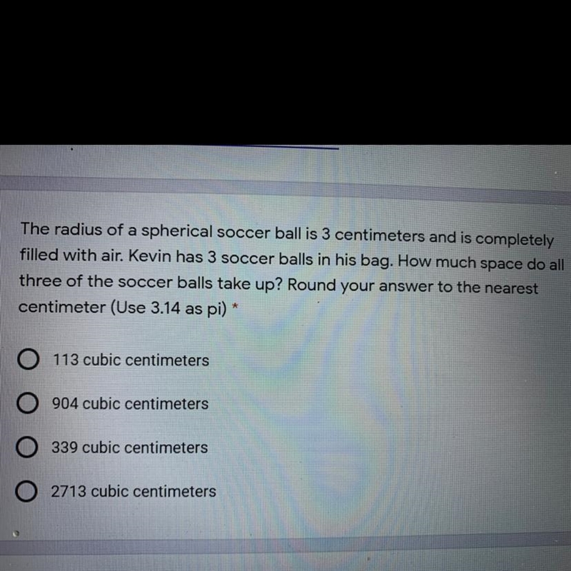 How much space do all three of the soccer balls take up ?-example-1