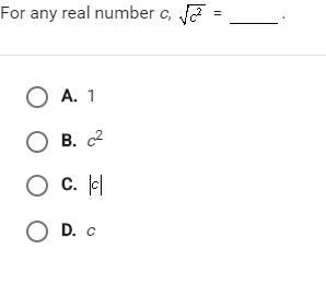 I think the answer is c. Am i correct?-example-1