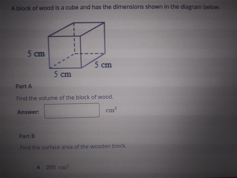 What's the volume of the block.-example-1