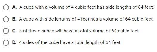 The volume of a cube depends on the length of its sides. The volume of a cube depends-example-1