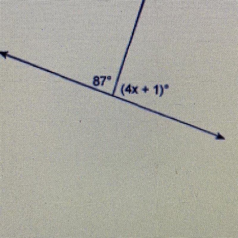 Find the value of x Please show work thank you-example-1