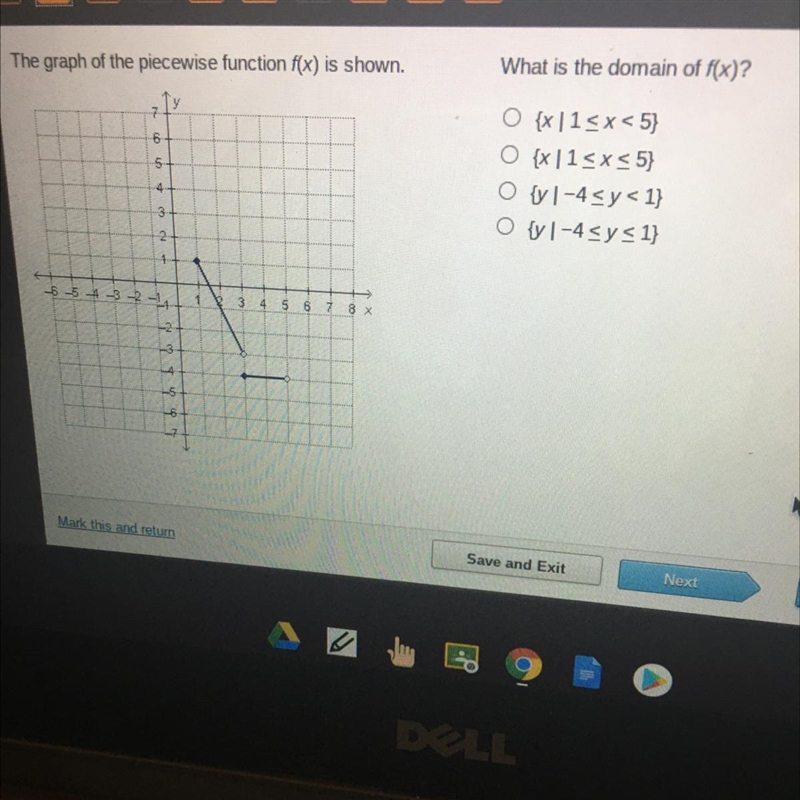 What is the domain of f(x)?-example-1