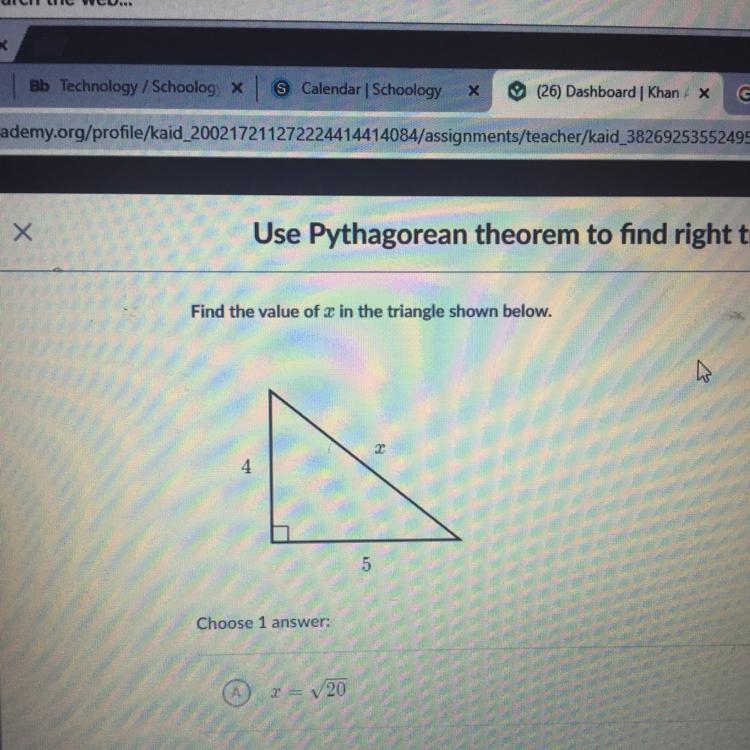 ROSSEL LLLLLL EGILE Find the value of x in the triangle shown below. DALES EE ELE-example-1