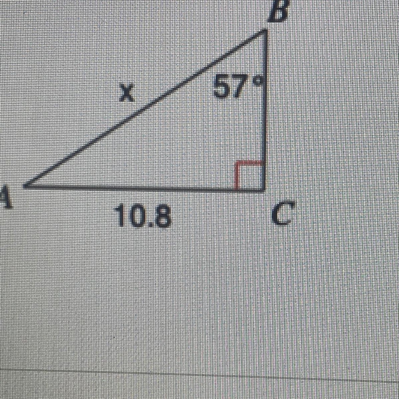 Find x and round to nearest tenth-example-1