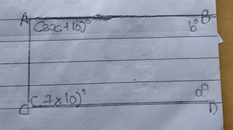 If ABCD is a parallelogram find the value of unknow size​-example-1