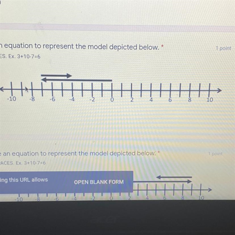 What does this number line represent?!-example-1