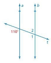 Use the figure to find the measure of angle 1. *-example-1