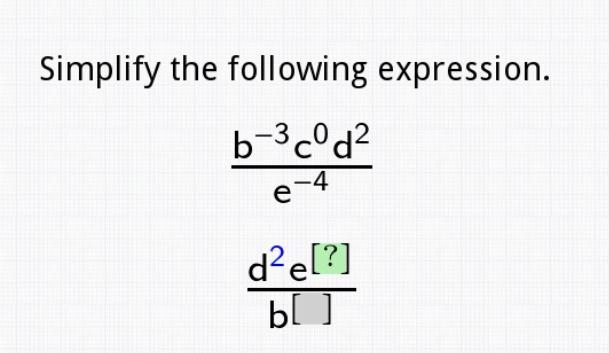 Can you answer these boxes? It's fractions and powers-example-1