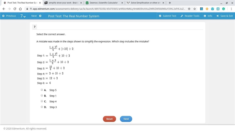 What step is the wrong step?-example-1