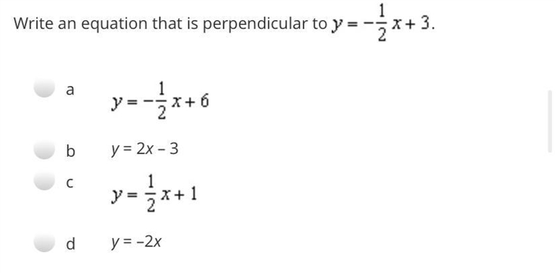 Write an equation that is perp to ^^^^^-example-1