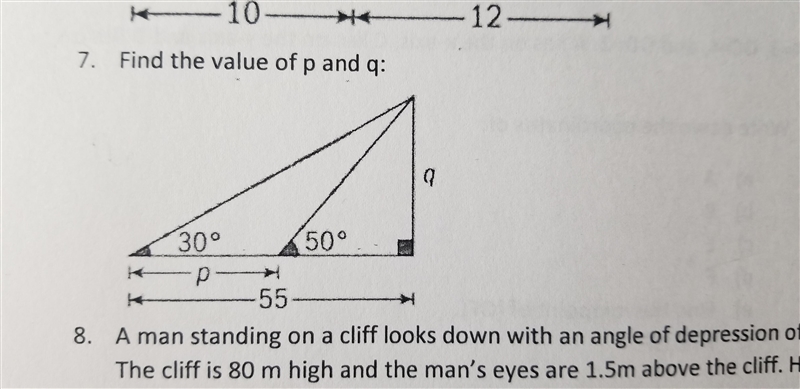 Find the value of p and q-example-1