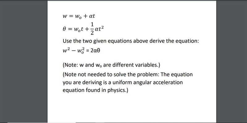 Is there a way to solve this equation without Calculus concepts? I am enrolled in-example-1