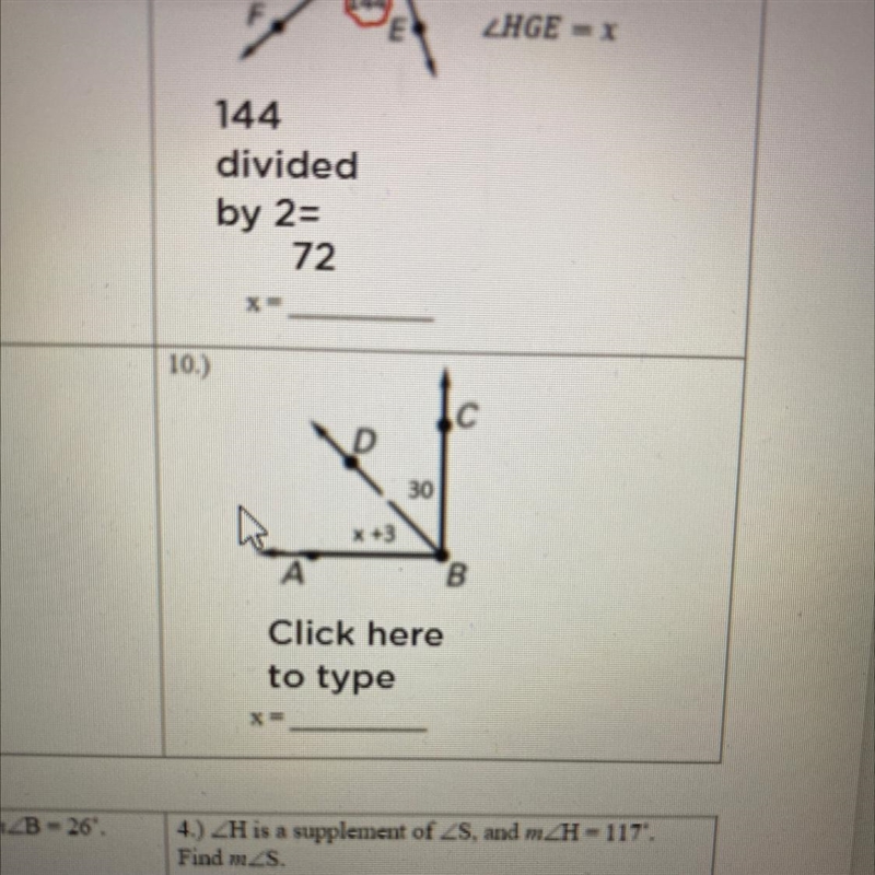 Each angle is bisected by the ray 10 please-example-1