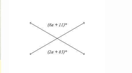 Find the value of a . A.18 B.21 C.20 D.17-example-1