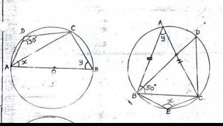 In the given figures find x and y-example-1