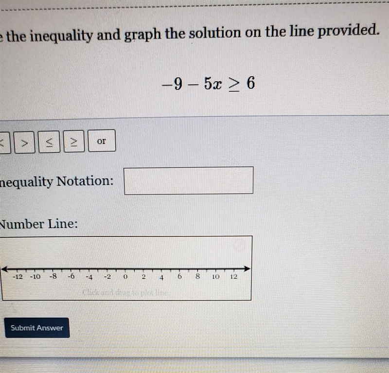 -9-5x>6= what pls answer​-example-1