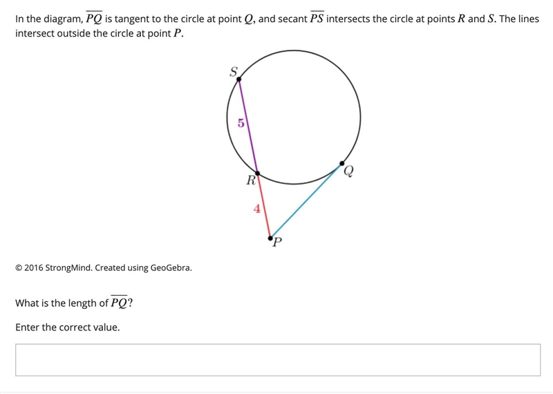 14. Please help. What is the length of PQ⎯⎯⎯⎯⎯⎯⎯⎯? Enter the correct value.-example-1