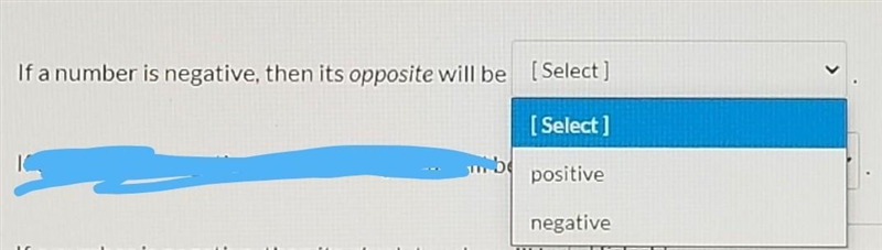 If a number is negative, then its opposite will be:​-example-1