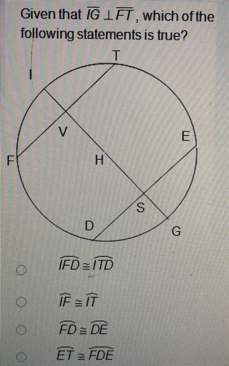 Which is the following statements is true?-example-1