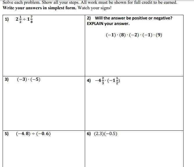 Solve each problem. Show all your steps. All work must be shown for full credit to-example-1