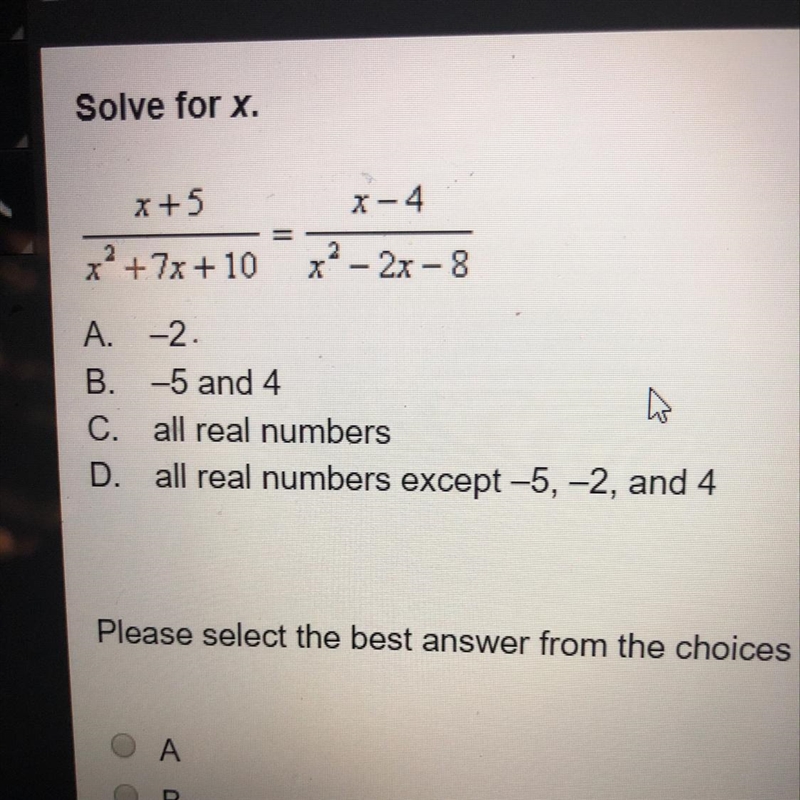 Solve for x.solve for x-example-1