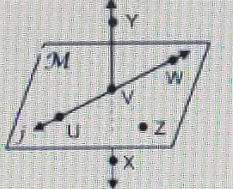 Name four points that are not coplanar​-example-1