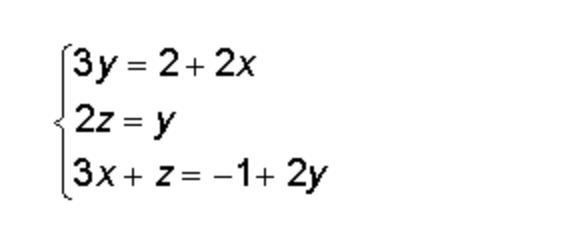 Use Cramer's Rule to find the determinant of the coefficient matrix of this system-example-1